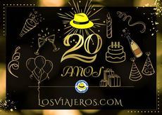 LosViajeros.com celebra el 20º aniversario de su creación