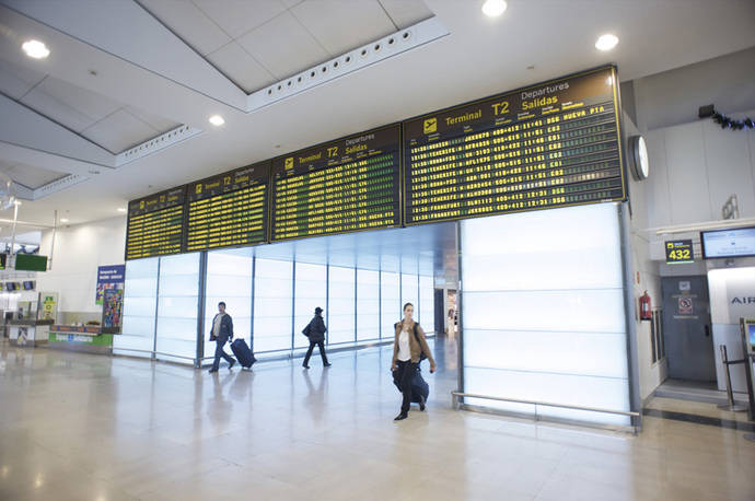 La red de Aena roza los 89 millones de viajeros hasta mayo