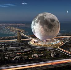 Moon World Resorts planea construir un hotel con forma de luna gigante en Dubai