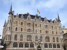 Museo Gaudí Casa Botines en León.