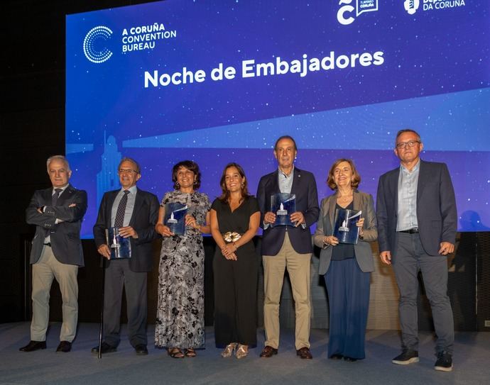 A Coruña reconoce a los profesionales del MICE en la Noche de Embajadores
