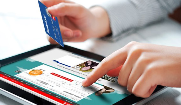 Pago online con tarjeta.