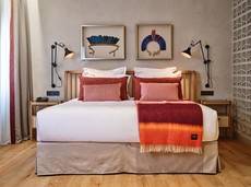 Una de las habitaciones del hotel.