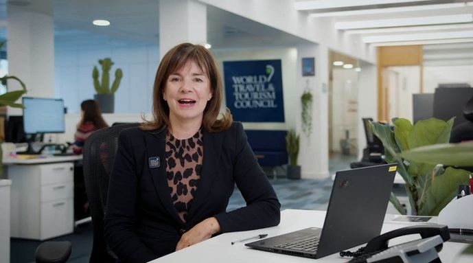 Julia Simpson, presidenta y directora ejecutiva de WTTC, 