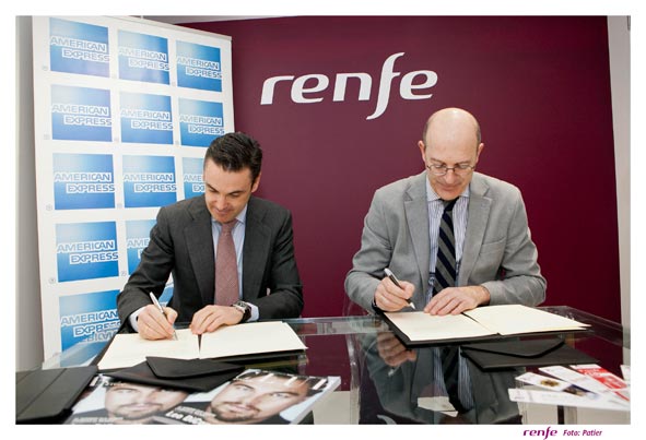 Nueva tarjeta de crédito de Renfe y American Express