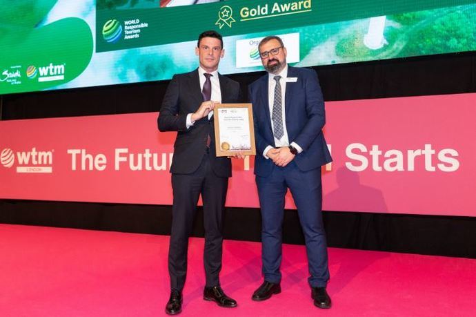 Ilunion galardonada en los Global Awards WTM