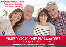 Viajes y vacaciones para mayores en las agencias de Gea