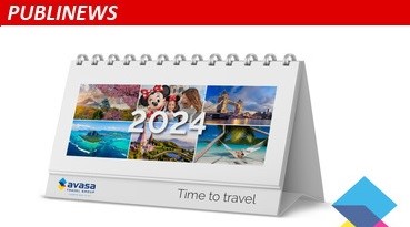 AVASA Travel Group lanza su nuevo calendario de sobremesa para 2024