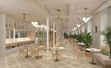 Interior del hotel.