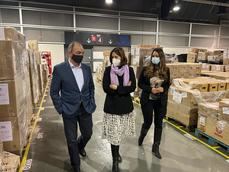 Feria Valencia acoge la ayuda humanitaria para Ucrania