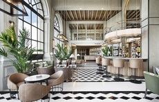 Interior del hotel.