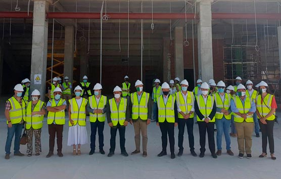 El palacio Olivo Arena está al 50% de su ejecución