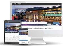 Imagen de la nueva plataforma de Catalonia Hotels.