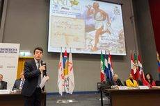 Eugenio de Quesada, durante su intervención en la XXII Conferencia Iberoamericana de Ministros y Empresarios de Turismo.