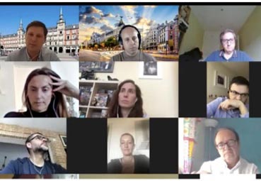 AEGVE junta a varios ‘travel managers online’