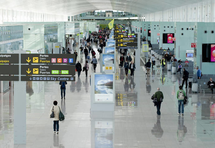 España recibió un 6% más de pasajeros internacionales en el primer trimestre