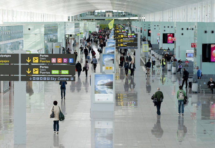 Aeropuerto español de AENA.