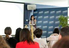 María López en la jornada de Madrid.