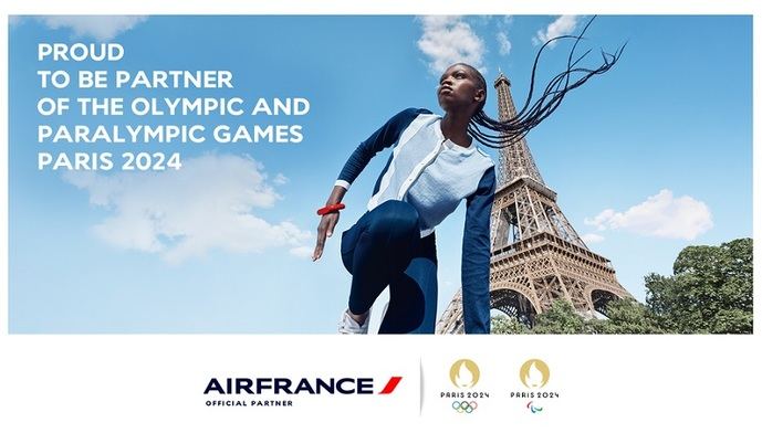 Air France, socia oficial de los Juegos Olímpico y Paralímpicos de París 2024