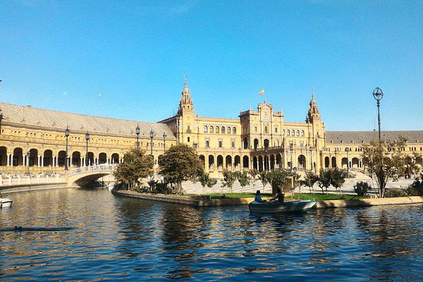 Plaza de España en Sevilla.