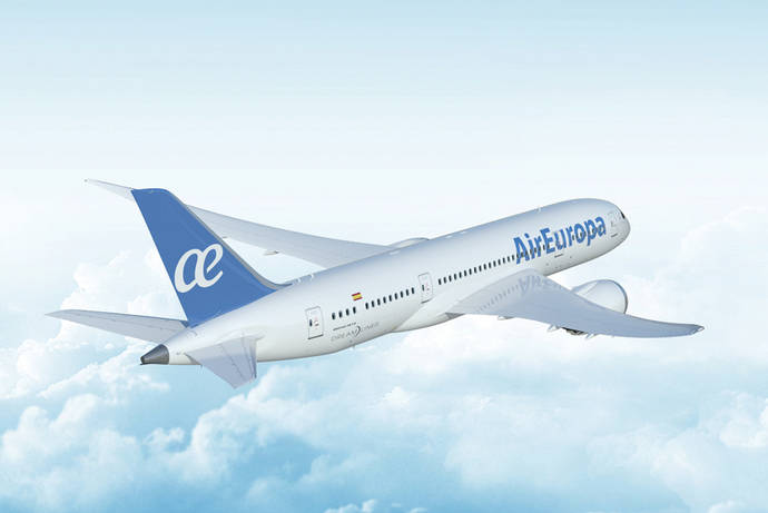 Air Europa prosigue con su expansión en Sudamérica