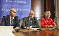 La presentación del acuerdo entre las tres entidades.