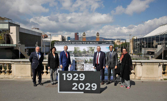 Estos tres proyectos arquitectónicos transformarán el recinto de Montjuic