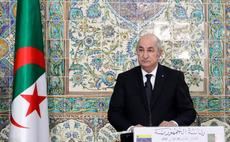 Abdelmadjid Tebboune, presidente de Argelia.
