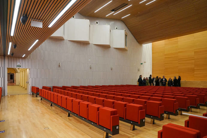 Interior del Palacio de Congresos de Córdoba.