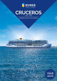 Nuevo catálogo de Cruceros de Avasa Travel Group