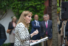 La presidenta de WTTC, Gloria Guevara.