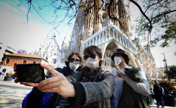 El número de turistas internacionales aumenta más de un 191% en abril