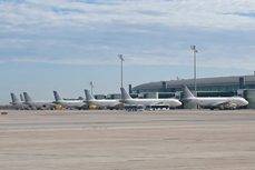 El Aeropuerto de Barcelona-El Prat.