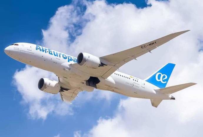 Avión de Air Europa.