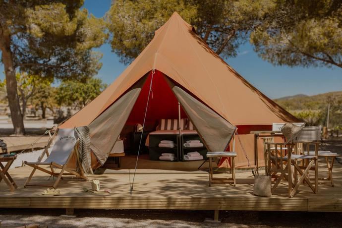 Camping español.
