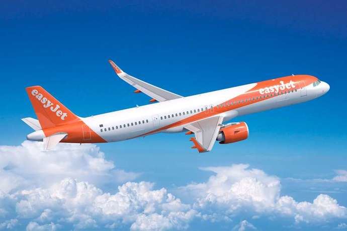 EasyJet lanza cinco nuevas rutas para la temporada de verano 2025 en España