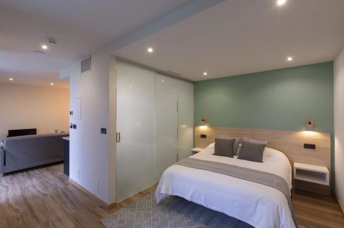 Habitación de hotel.