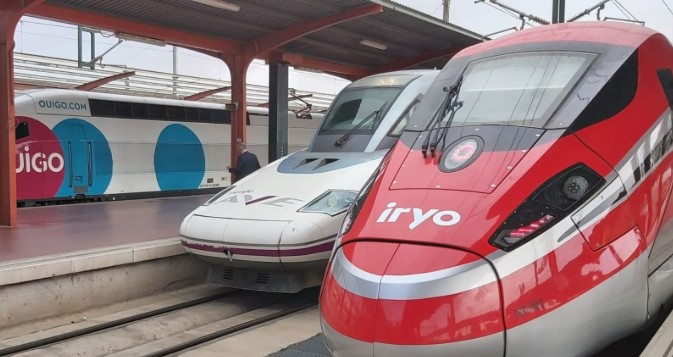 La alta velocidad logró un 19% más de viajeros en el corredor sur hasta marzo