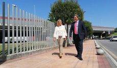 Amaia del Campo y Xabier Basañez.
