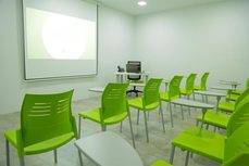 Una de las salas del Centro de Negocios Factoría, sede de la jornada.