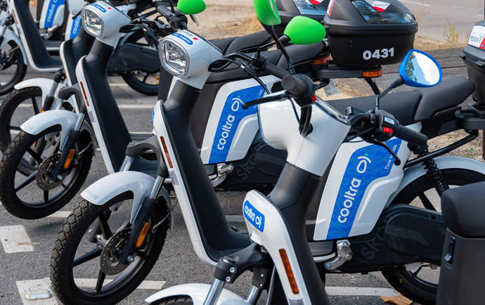 Motos de Cooltra.
