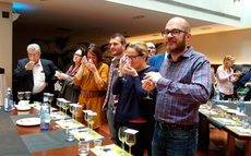 Una de las catas de la presentación.