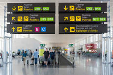 Las llegadas de aeropuertos internacionales cayeron un 99,7% en abril.