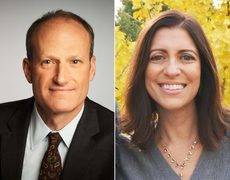 Jeff Zidell y Ellen Zfaney.