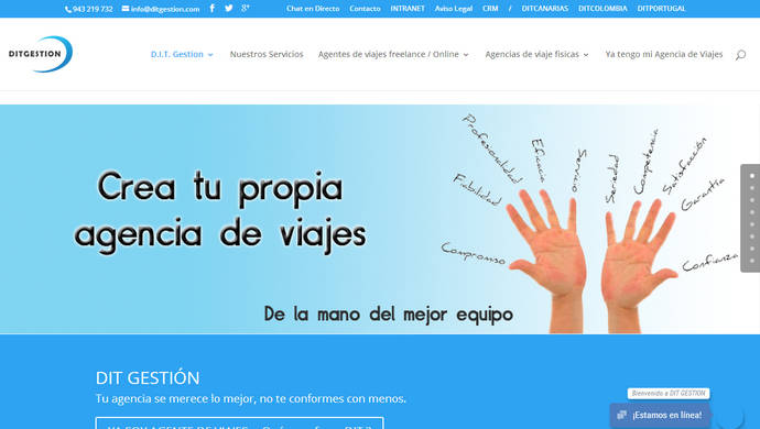 Dit Gestión cuenta con 50 agencias de viajes en Colombia