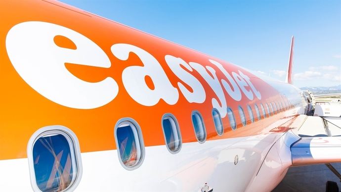 Avión de easyJet.