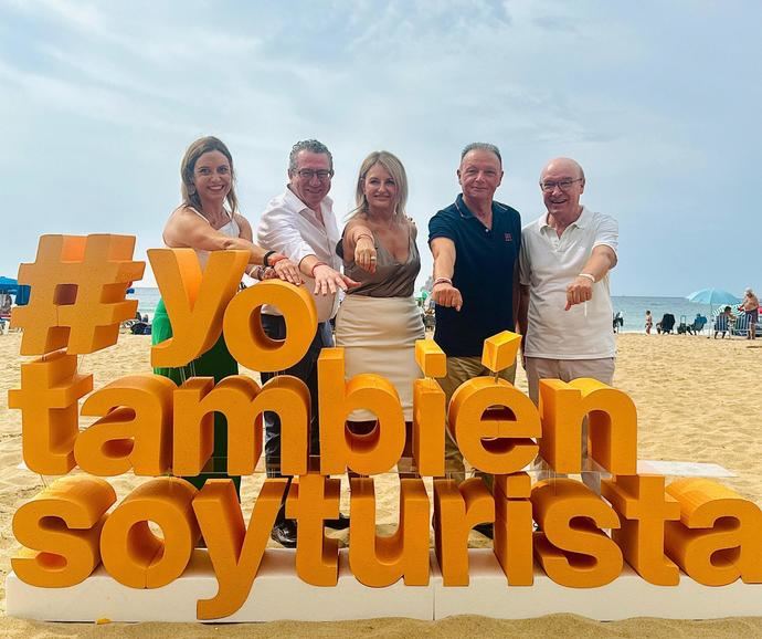 Presentación de la campaña 'Yo también soy turista'.