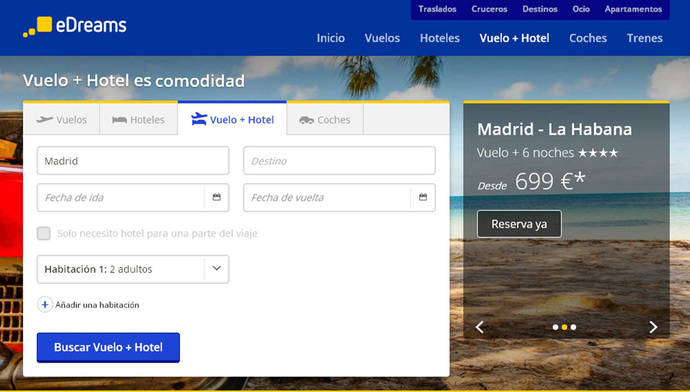 Las búsquedas de viajes con móvil se disparan en España