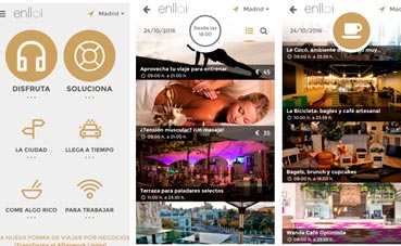 ‘App’ de ocio y soluciones para los viajeros de negocios