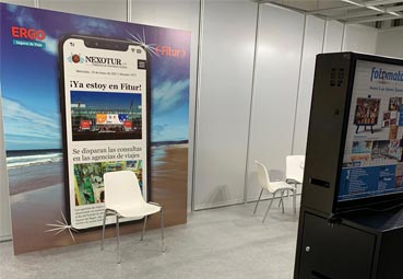 Éxito de ERGO en el ‘photocall’ de NEXOTUR en FITUR